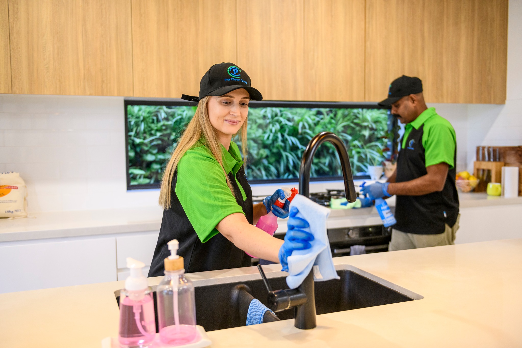 Professional kitchen cleaning team Sydney